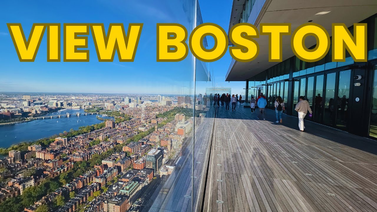 The Best of View Boston 360 Observation Deck Full Tour 2025