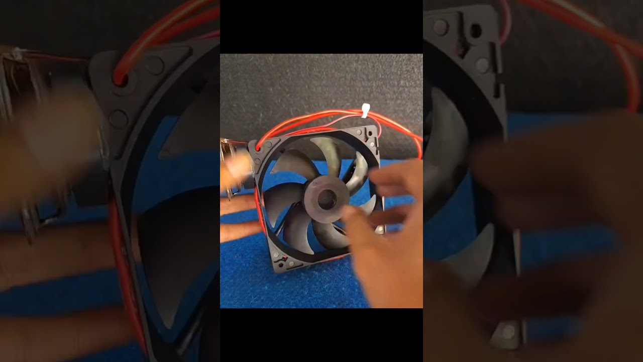 Free Energy Generator using old Computer Fan