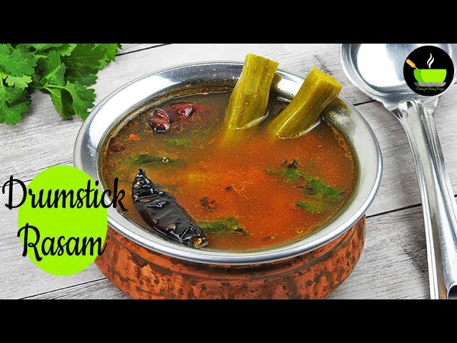 Drumstick Rasam Recipe | Murungakkai Rasam Recipe | How to make Drumstick Rasam | Muringakaya Rasam | She Cooks
