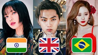 Kpop Songs that sounds like Music from other countries  - part 1