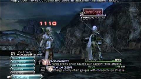 Final Fantasy XIII Chapter 4 boss Fight 2 Odin