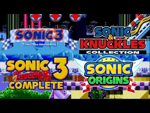 (Outdated) Sonic 3 Proto/PC/Origins/Port Soundtrack Comparison (Read Description)