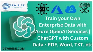 Train your Own Enterprise Data with Azure OpenAI Service | ChatGPT with Custom Data - PDF, Word, TXT