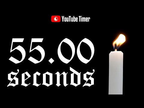 55 SECONDS Timer Countdown 🔥 Candle 🕯