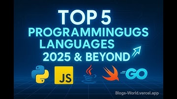 Top 5 Programming Languages to Learn in 2025 🚀 Complete Guide + Career Tips