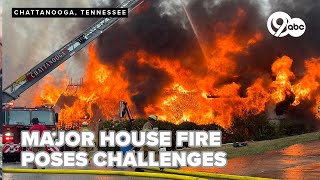 Residents react after Chattanooga neighborhood shaken by second fire this year