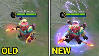 Franco Revamped Skill Voice and Animation Effect