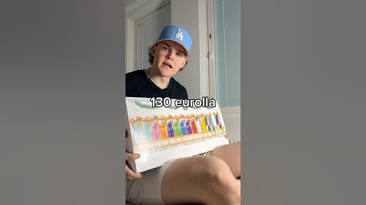 Suomen ENSIMMÄINEN Redbull joulukalenteri!😍
