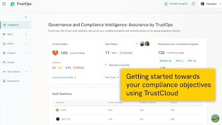 How to get started towards your compliance objectives using TrustCloud - TrustOps Overview