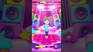 🤩 Ready to step into the spotlight 💖 talking angela's tiktok dance challenge #shorts