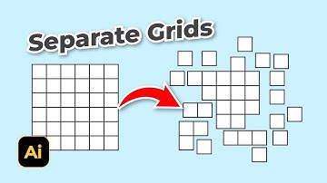 Basic Tips How to Separate Grid to Small Square in Illustrator