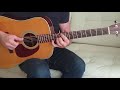 Bee gees  how deep is your love  acoustic guitar  cover  fingerstyle