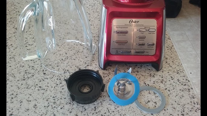 How do I clean the bottom of this oster blender below the blades? :  r/CleaningTips