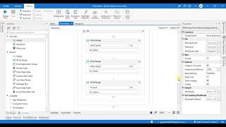 UiPath get common rows from 2 tables.