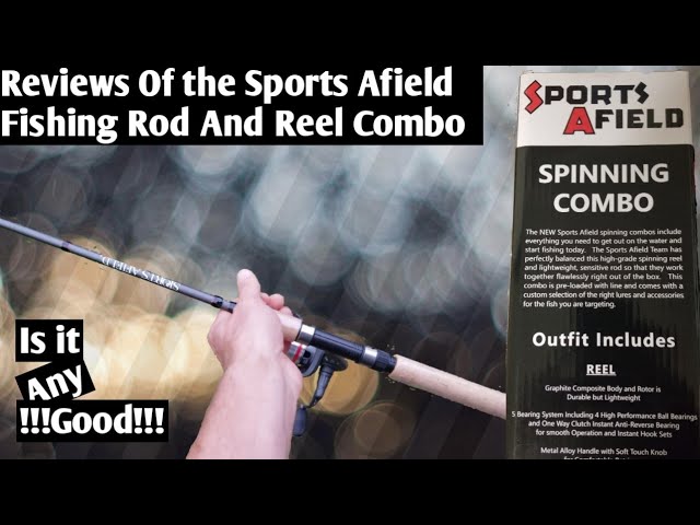Unboxing Review Of The Sports Afield Fishing Combo 