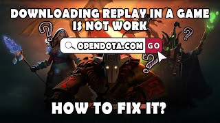 How to download replay in DOTA 2, Here is a workaround (console) screenshot 1