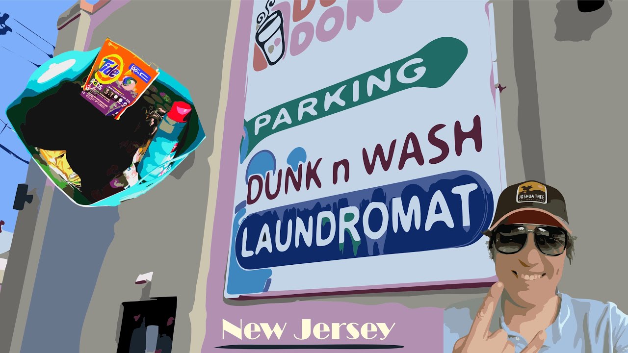 LaUnDrOmAt in New Jersey, How does it work?🧺Как стирают вещи в Америке