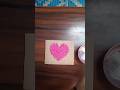 heart ❤️ diy painting #shorts #diy #art