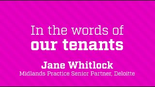 In the words of: Jane Whitlock of Deloitte