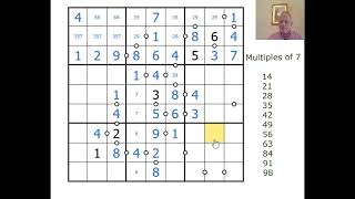 Multiples of 7 - a fun variant