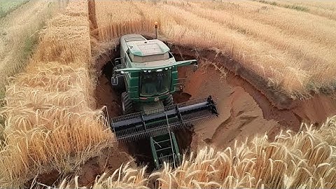 Als het niet op Camera was vastgelegd, had niemand het geloofd. Dwaas Vs Professional Op Tractor!