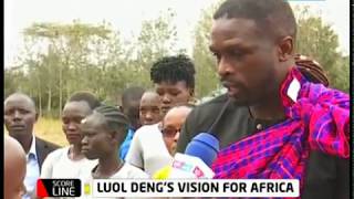 Basketball star Luol Deng explains his vision for Africa | #KTNScoreline