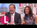 Piers Morgan Surprised By Susanna Reid On Lorraine | Lorraine