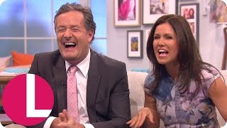 Piers Morgan Surprised By Susanna Reid On Lorraine | Lorraine