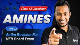 Amines: Part 02 | Everything You Need for NEB Board Exams | Class 12 Chemistry Revision
