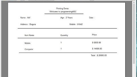 Lazarus IDE :  Memo print with a printer