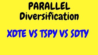 XDTE VS TSPY VS SDTY Parallel Diversification