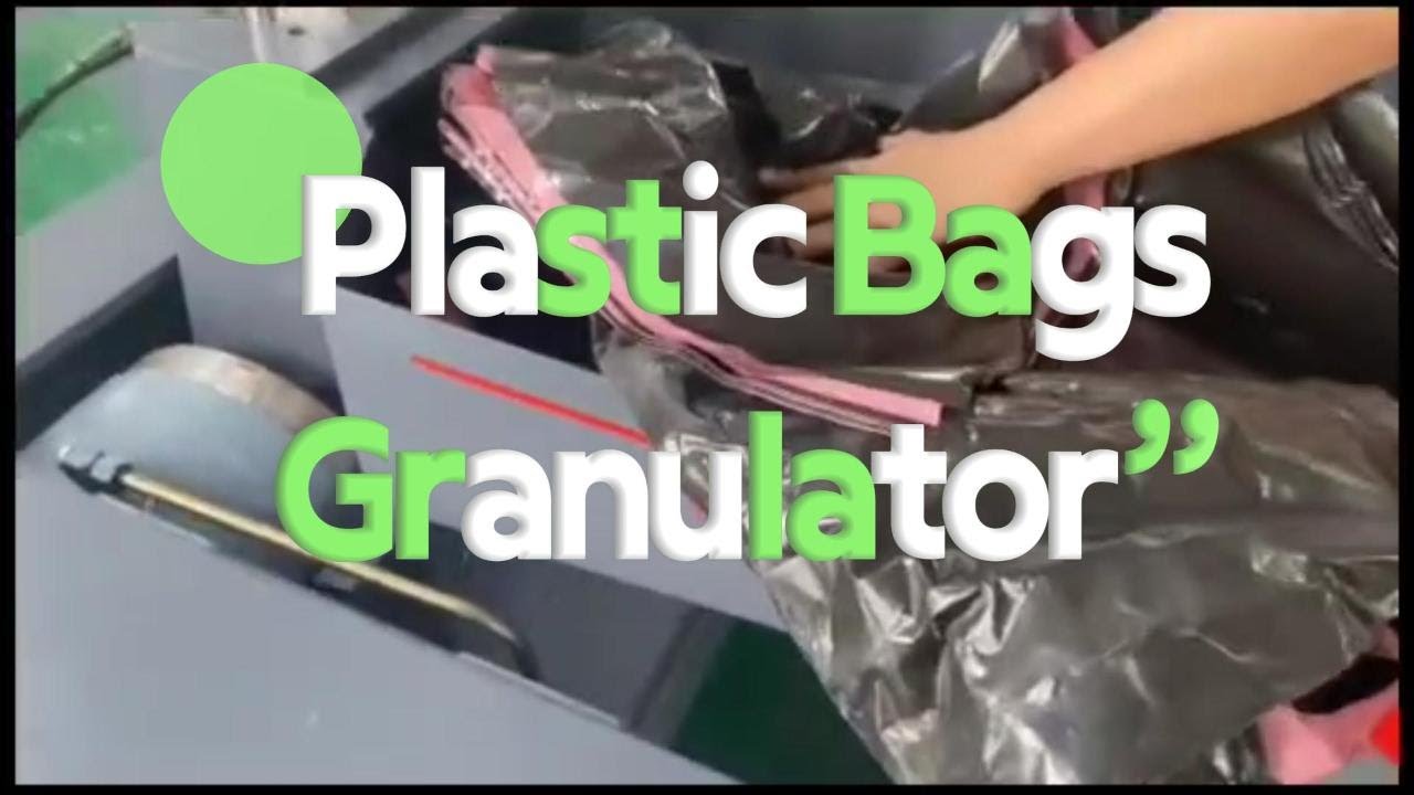 Plastic Bags Granulator Machine;Waste Recycling;New Technology;Mini Granulator for Sale