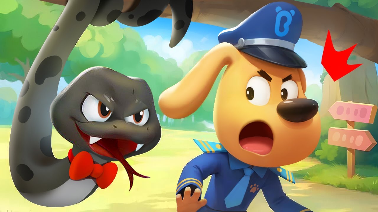 ใครตามฉันมากันนะ | ระวังเอไอสลับหน้า | การ์ตูนเด็ก | เบบี้บัส | Kids Cartoon | BabyBus
