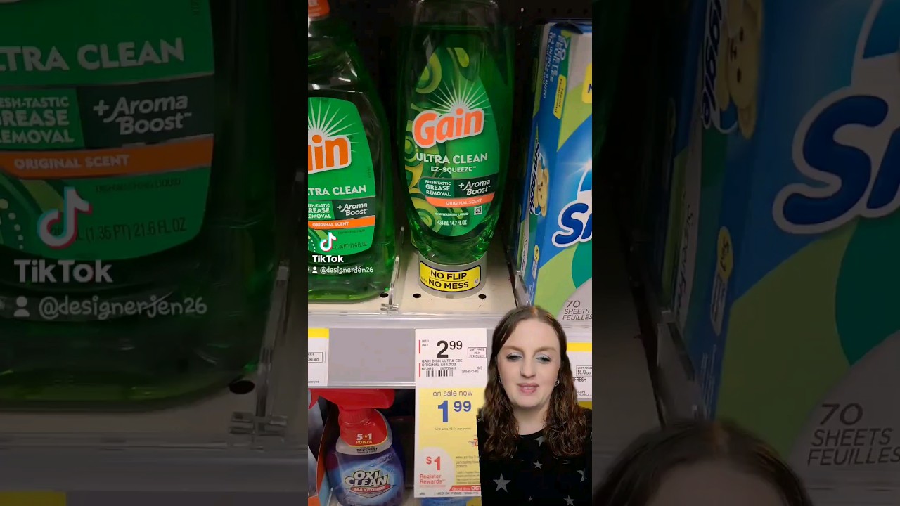 $1.24 Gain Dish Soap at Walgreens October 8th-14th 2023 