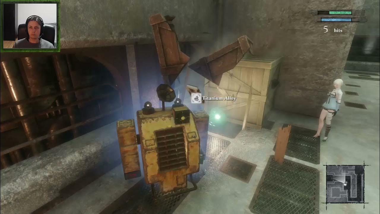 How to farm Titanium Alloy in Nier Replicant 1.22 YouTube