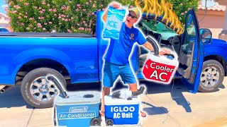 How to Stay Cool in a Hot Car: DIY Ice Cooler Air Conditioners by Mr Fred’s DIY Garage School 1,477 views 9 months ago 6 minutes, 2 seconds