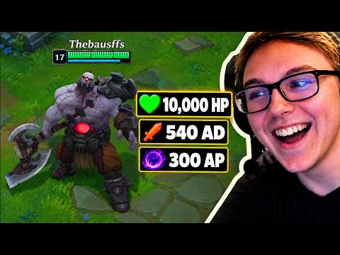 THEBAUSFFS SION RAID BOSS 10,000 HP, 540 AD, 300 AP