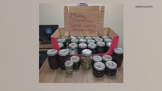 29 jars of weed left near Auburn high school discarded, police say