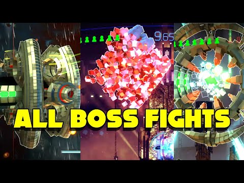 RESOGUN - ALL BOSSES / All Boss Fights on Veteran Difficulty