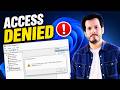 How To Fix “You Do Not Have Access Rights To Logical Disk Manager” in Windows 11