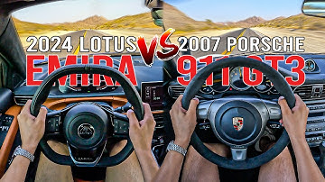 2024 Lotus Emira vs 2007 Porsche 911 GT3 (997.1) | Which is Worth Your $100,000?