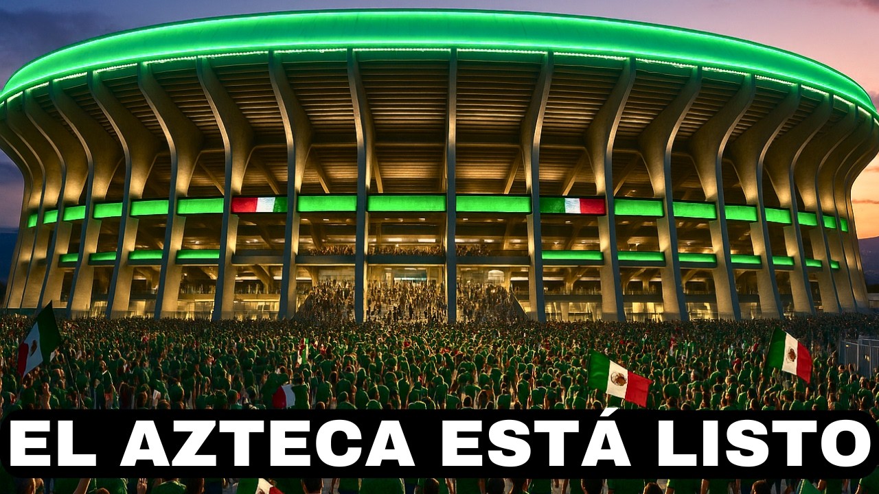 Así QUEDARÁ el Estadio AZTECA: la OBRA más AMBICIOSA de Latinoamérica 😳🇲🇽