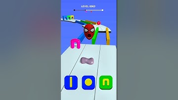 Spider-Man ❤️ VS Thanos 💜 Blob Shifter 3D Lvl-6903 #games #shorts #gaming #gameplay