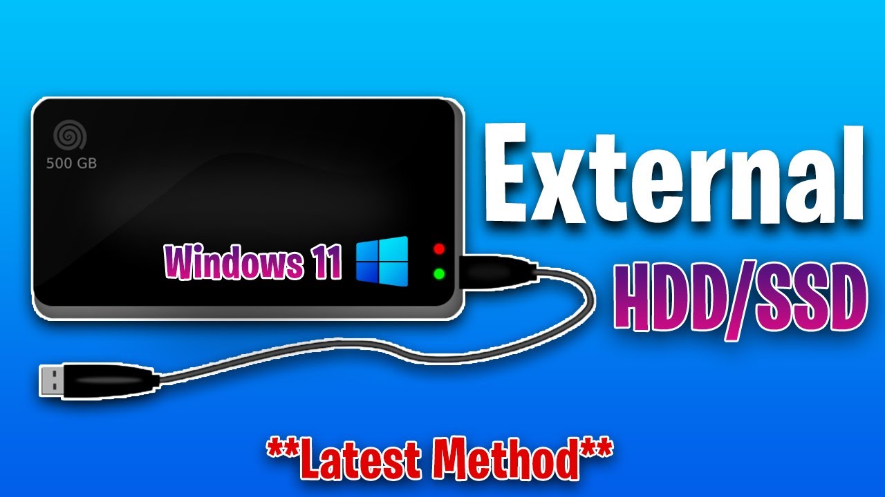 Install ANY OS on EXTERNAL Hard Drive! YouTube