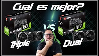 Marquetin o realmente sirve? - Msi GeForce RTX™ 3070 VENTUS 3X vs 2x