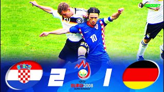 Croatia 2-1 Germany - EURO 2008 - Olić Scores The Winner - Extended Highlights - FHD