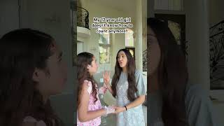🤞👆🏻12 Y/O Girl Doesnt Know How To Count?