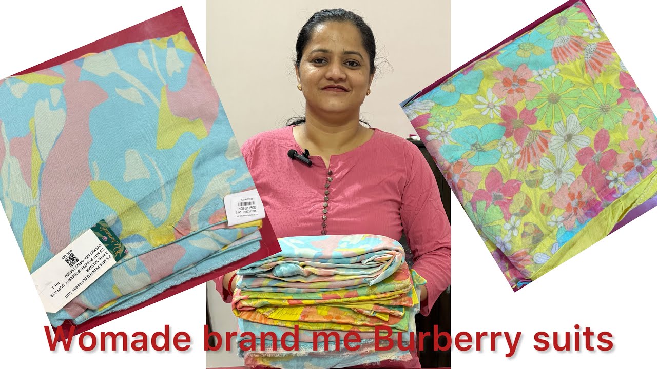 Womade brand ke Burberry suits (Budha khera)Safidon