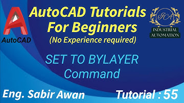 How To Use Set By Layer Command In AutoCAD | AutoCAD Tips & Tricks | @Awan181