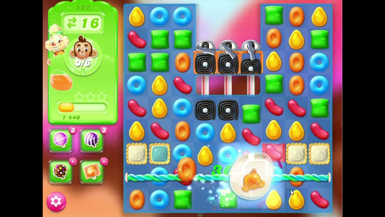 candy crush jelly saga level 122